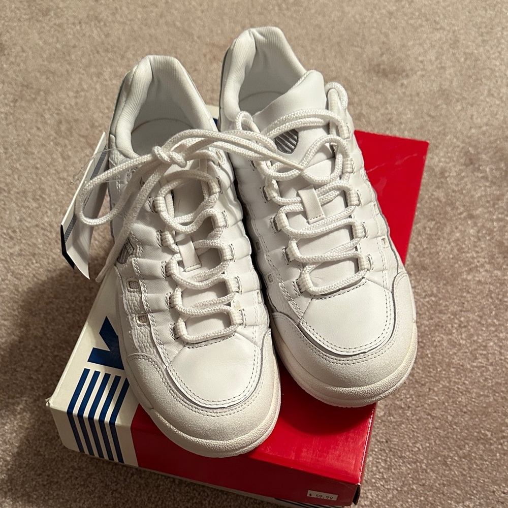 NWT - K-Swiss Classic White Sneakers